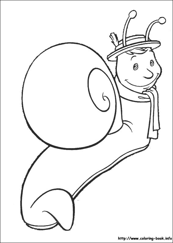 The Magic Roundabout coloring picture